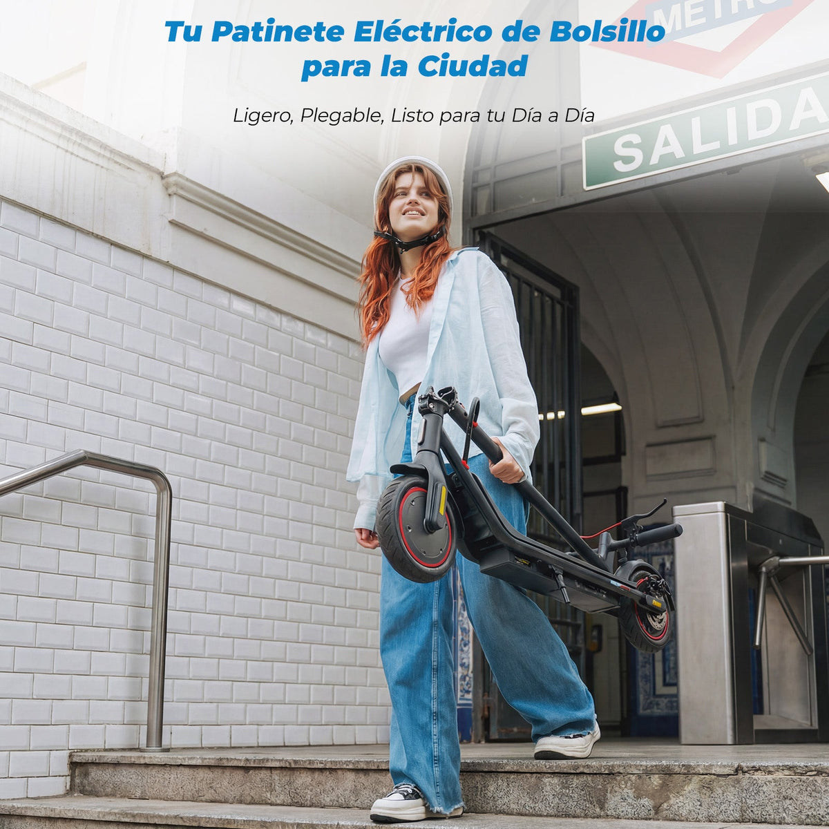 Trottinette électrique légère iScooter i8M bridée 25 km/h – vue 5