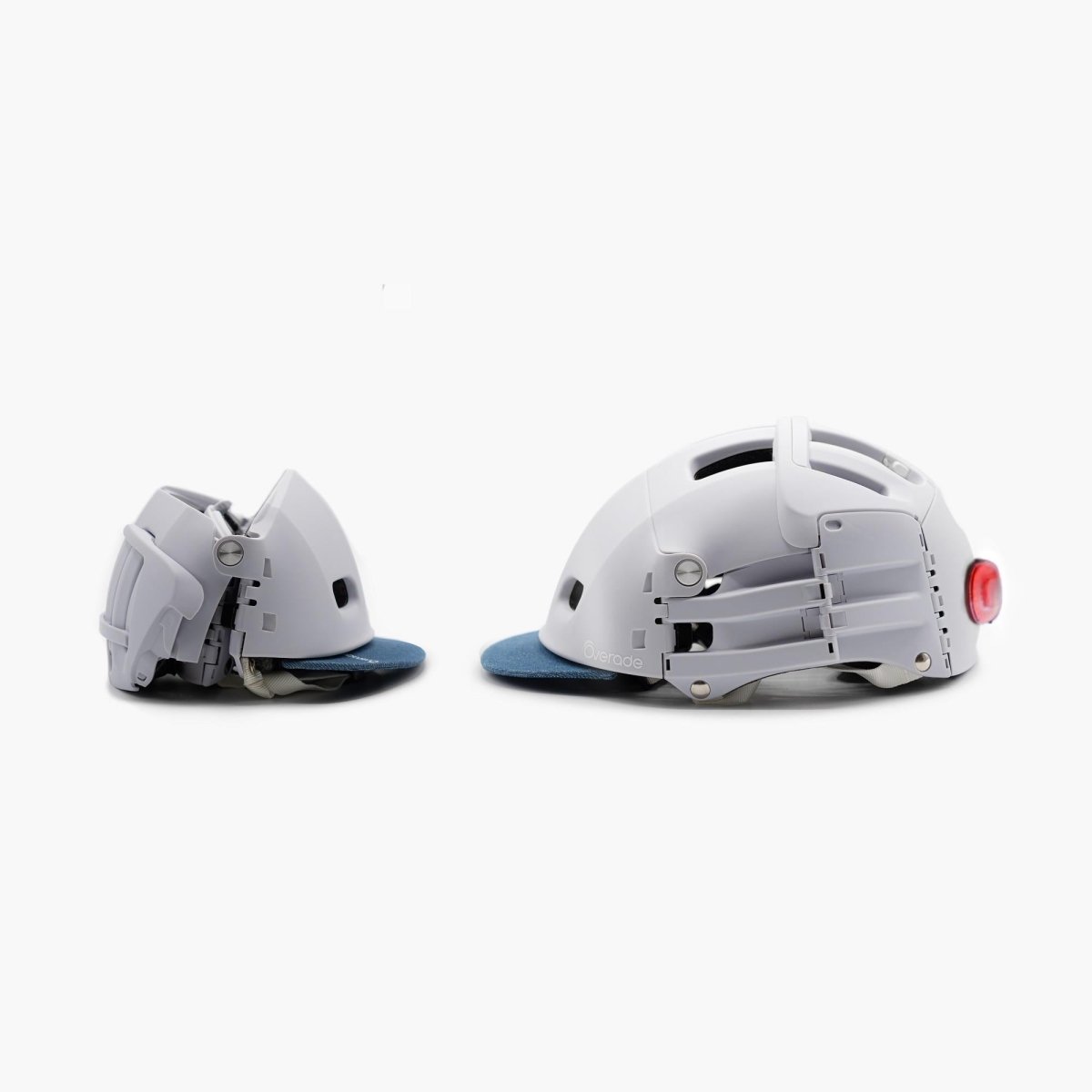 Overade Plixi LUM - casque pliable avec feu arrière – vue 3
