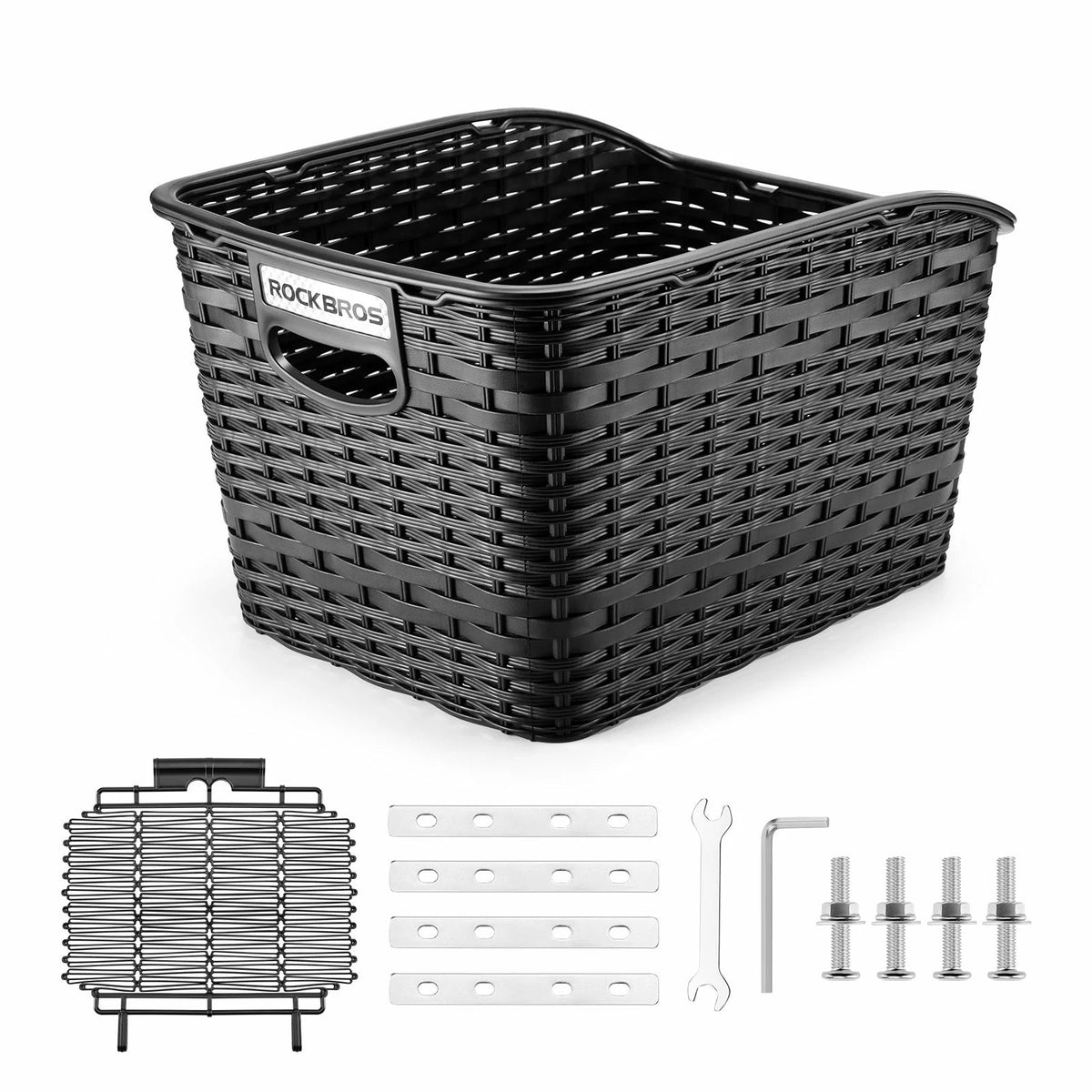 Panier arrière pour porte-bagages avec couvercle ROCKBROS – vue 2