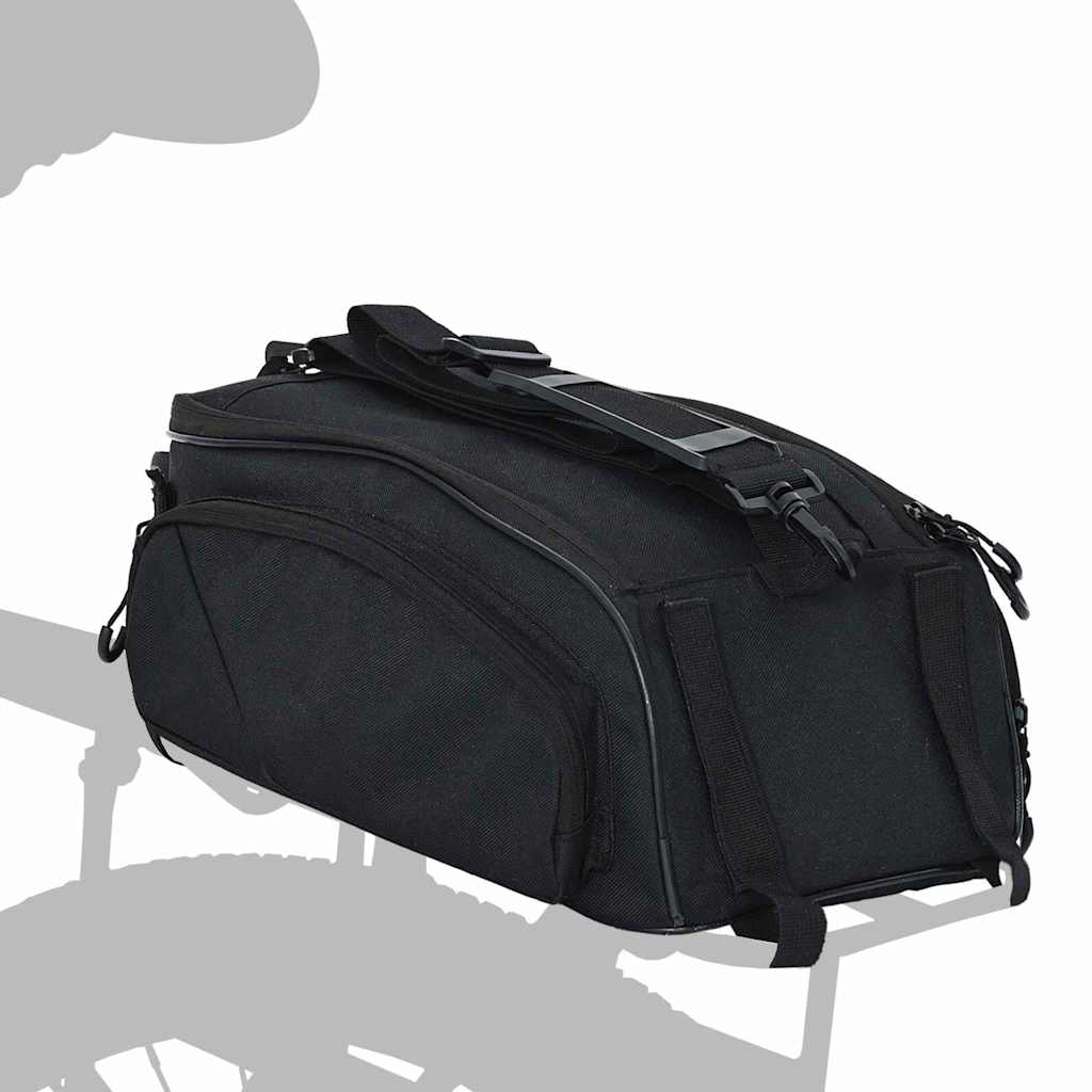 Sac coffre pour porte-bagages - noir – vue 2