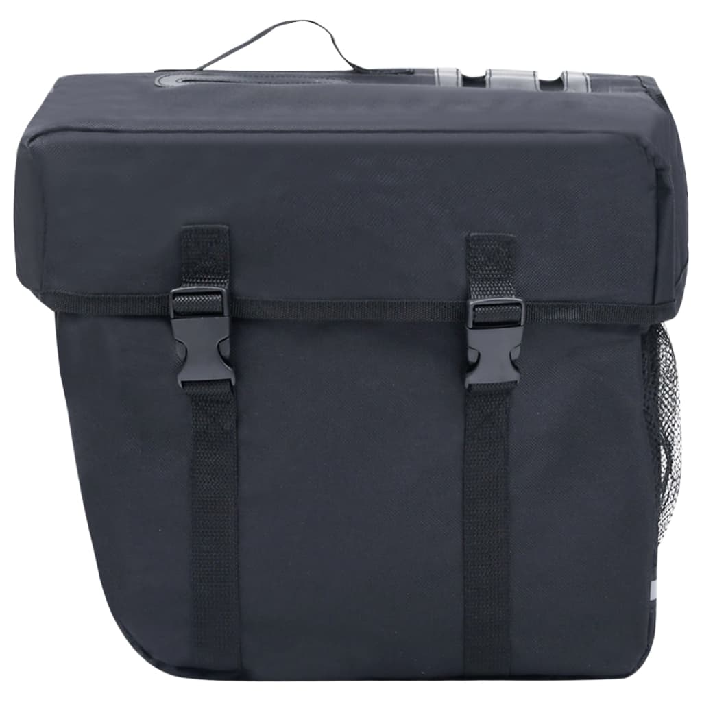 Double sacoche de porte-bagages imperméable 35 L - noir – vue 3