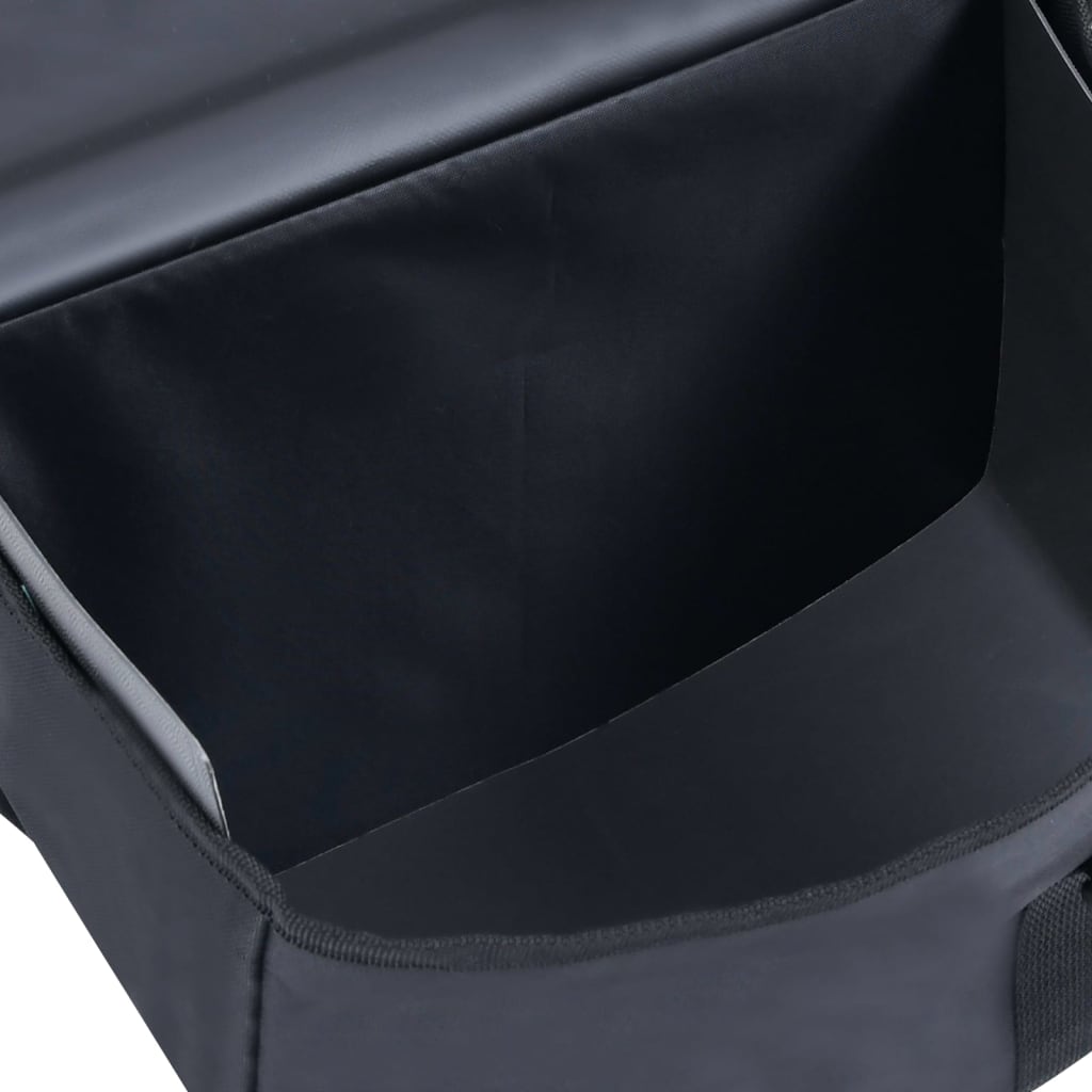 Double sacoche de porte-bagages imperméable 35 L - noir – vue 6