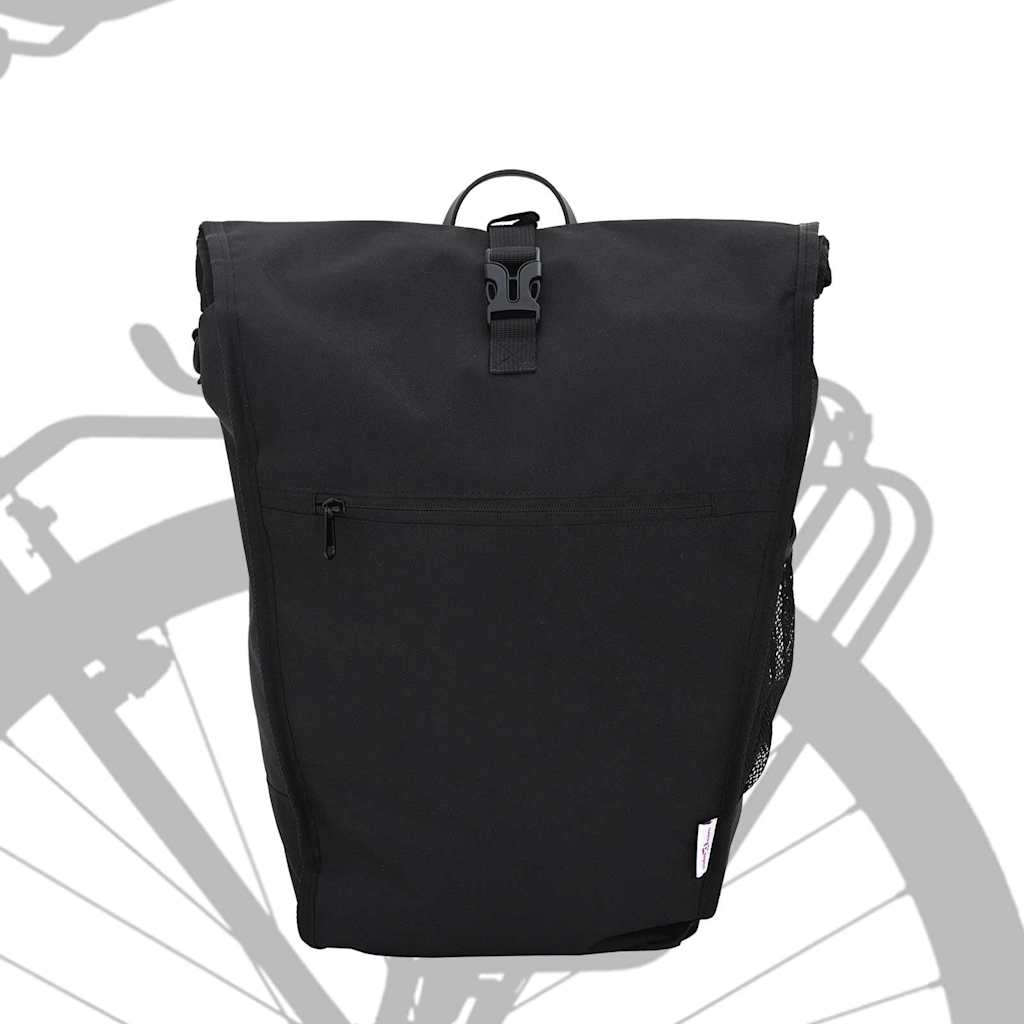 Sacoche vélo roll-top 20 L - noir, gris ou olive – vue 2