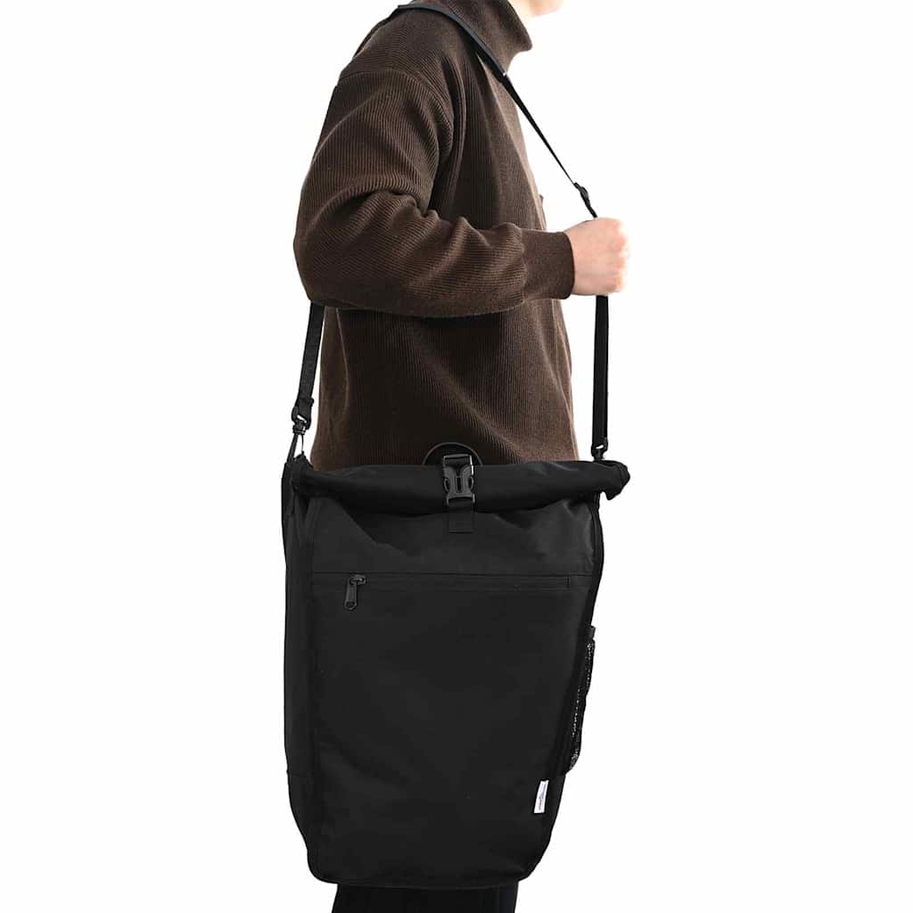 Sacoche vélo roll-top 20 L - noir, gris ou olive – vue 3