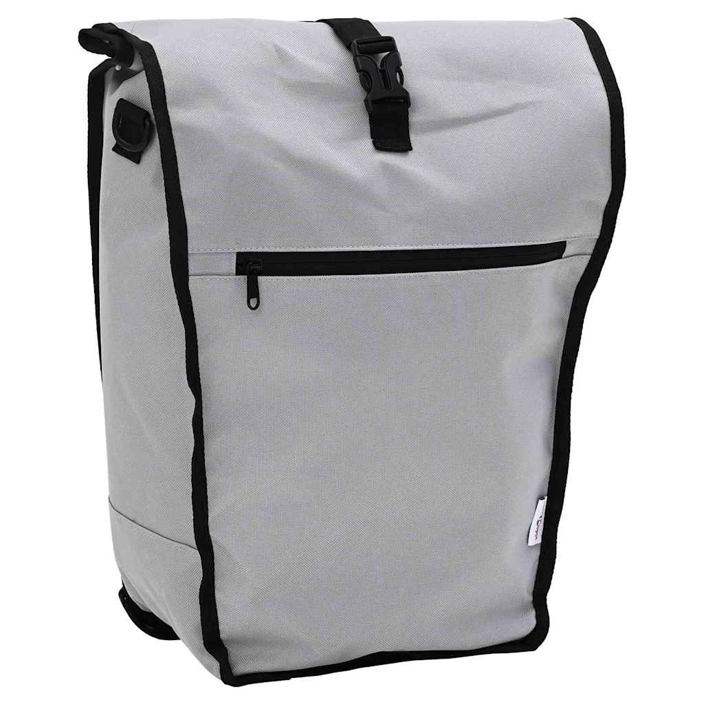 Sacoche vélo roll-top 20 L - noir, gris ou olive – vue 5