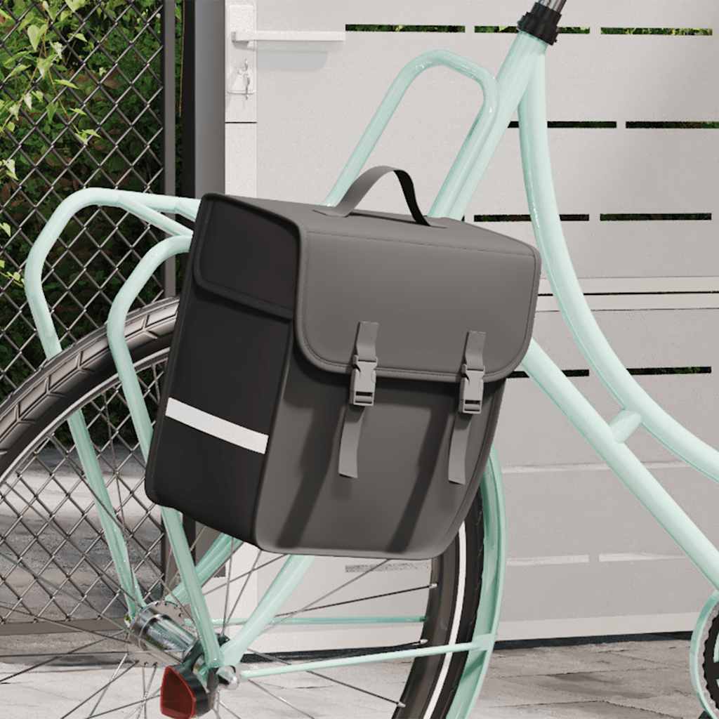 Sacoche simple de porte-bagages imperméable 21 L - noir