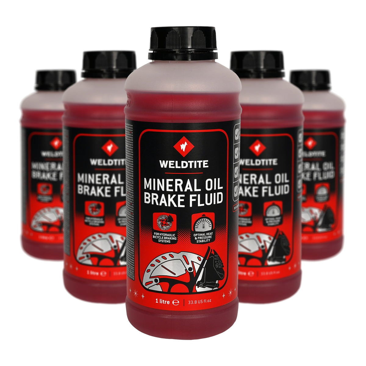 Huile minérale pour freins hydrauliques Weldtite – vue 3