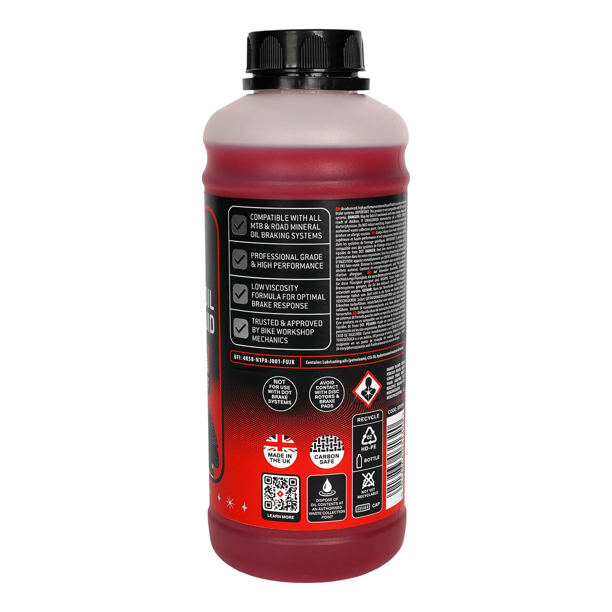 Huile minérale pour freins hydrauliques Weldtite – vue 4