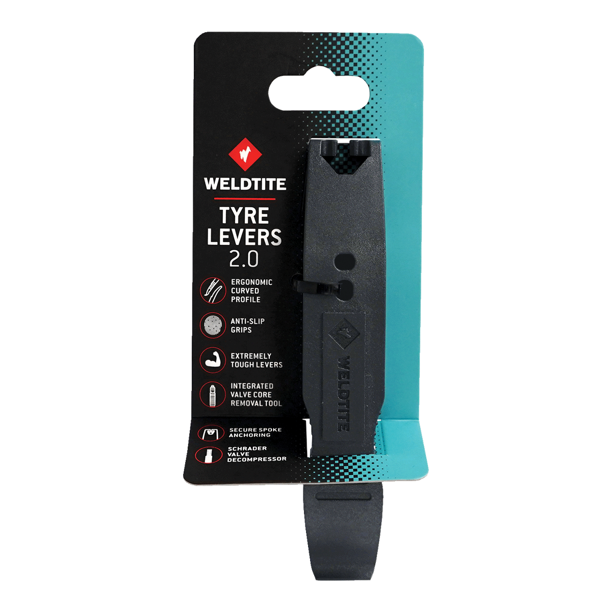Démonte-pneus Weldtite Tyre Levers 2.0 (lot de 2) – vue 3